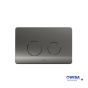 ΠΛΑΚΕΤΑ ΧΕΙΡΙΣΜΟΥ 8050409939 CIRCLE WISA PVD BLACK BRUSHED F099-411
