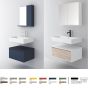 Orabella Drawer Amabile 60 - Κρεμαστό Έπιπλο Μπάνιου με συρτάρι από MDF super matt Λευκό ή Μαύρο (χωρίς καθρέπτη και νιπτήρα) F70199-70197