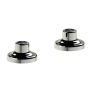 Horus Ascott Classic Collection - Fixing Set for Columns Onto Flor - Chrome 00.496-CH