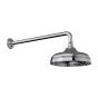Horus Ascott Classic Collection - Anti-scale Nozzles Shower Head Diam. 220 Mm with Arm - Chrome 00.506-CH