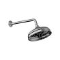 Horus Ascott Classic Collection - Anti-scale Nozzles Shower Head Diam. 220 Mm with Arm - Matt Nickel 00.507-NM