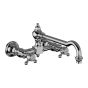 Horus Julia Victoria Julia Victoria Classic Collection - 2 Hole Wall Mounted Kitchen Mixer / No Waste - Chrome 01.102-CH