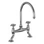 Horus Julia Victoria Julia Victoria Classic Collection - 2-hole Kitchen Mixer / No Waste - Matt Nickel 01.141-NM