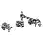 Horus Julia Victoria Julia Victoria Classic Collection - Concealed 3 Hole Wall Mounted Kitchen Mixer / No Waste - Chrome 01.164-CH