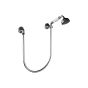 Horus Julia Victoria Julia Victoria Classic Collection - Wall Shower Set with Wall Hook, Flexible Hose and Handspray - Polished Nickel 01.589-NB