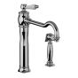 Horus Julia Victoria Julia Victoria Classic Collection - Single Lever Kitchen Mixer, Swivel Spout / No Waste - Matt Nickel 01.723-NM