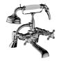 Horus Éloise Classic Collection - Complete Deck Bath / Shower Mixer - Polished Nickel 02.485-NB