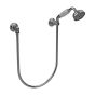 Horus Anthea Classic Collection - Wall Shower Set with Wall Hook, Flexible Hose and Handspray - Matt Nickel 06.589-NM