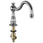 Horus Montmartre Classic Collection - Deck Bath Spout with Diverter - Matt Nickel 07.472-NM