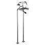 Horus Montmartre Classic Collection - Complete Mixer + Pipes for Free Standing Bath - Polished Nickel 07.498-NB