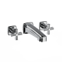 Horus Zéphyr Classic Collection - Concealed Wall Mounted 3 Hole Basin Set - Chrome 16.263-CH