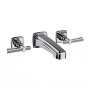 Horus Zéphyr Classic Collection - Concealed Wall Mounted 3 Hole Basin Set - Polished Nickel 17.263-NB