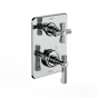 Horus Zéphyr Classic Collection - Trim for Thermostatic Mixing Valve Réf. 93.593 - Ice White 17.508-BI