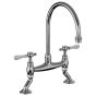 Horus Julia Victoria Julia Victoria Classic Collection - 2-hole Kitchen Mixer / No Waste - Polished Nickel 19.141-NB