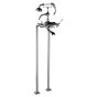 Horus Julia Victoria Julia Victoria Classic Collection - Complete Mixer + Pipes for Free Standing Bath - Polished Nickel 19.498-NB