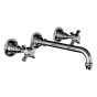 Horus Coventry Classic Collection - Concealed 3 Hole Basin Set - Matt Nickel 28.263-NM