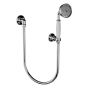 Horus Coventry Classic Collection - Wall Shower Set with Wall Hook, Flexible Hose and Handspray - Matt Nickel 28.589-NM