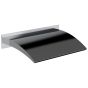 Horus Nouvelle Vague “part of Contemporary Collection - Cascade Wall Mounted Spout for Tub - Black Chrome 40.472-NC