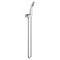 Horus Nouvelle Vague “part of Contemporary Collection - Inlet Wall Mounted Handshower Hook with Flexible Hose and Handshower - Black Chrome 40.590-NC