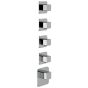 Horus Echo Equinox316 Collection - Trim for Thermostatic Mixer - Matt Black 43.524-NO