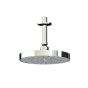 Horus Minoé Contemporary Collection - Shower Head Ø 200 Mm, Ceiling Installation - Satin Brass 47.540-LS