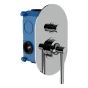 Horus Minoé Contemporary Collection - Concealed Wall Mounted Manual Mixing Shower Valve with Diverter - Chrome 47.701-CH