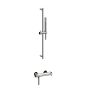 Horus Minoé Contemporary Collection - Complete Set : Exposed Thermostatic Wall Bathshower Mixer - Matt Black 47.795-NO