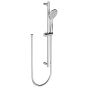 Horus Naja Contemporary Collection - Shower Rail with Handshower on Silding Support and Flexible Hose - Satin Brass 48.542-LS