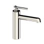 Horus Minoé Contemporary Collection - Single Lever Basin Mixer - with Drain Valve with Cover - Metal Gun 49.709-CF
