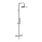 Horus Minoé Contemporary Collection - Complete Exposed Thermostatic Wall Shower Set - Chrome 49.797-CH