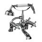 Horus Ascott Classic Collection - Deck Bath / Shower Mixer Complete - Polished Nickel 62.485-NB