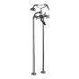 Horus Ascott Classic Collection - Complete Mixer + Pipes for Free Standing Bath - Chrome 62.498-CH