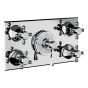 Horus Ascott Classic Collection - Trim for Thermostatic Mixing Valve Réf. 92.584 - Matt Nickel 65.520-NM