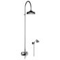 Horus Ascott Classic Collection - Complete Thermostatic Wall Shower Mixer - Chrome 65.744-CH