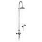 Horus Ascott Classic Collection - Complete Thermostatic Wall Shower with Ceramic Dial - Polished Nickel 65.745-NB