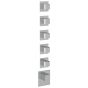 Horus Philae Equinox316 Collection - Trim for Thermostatic Mixer - Metal Gun 80.525-CF