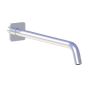 Horus Naja Contemporary Collection - Wall Arm L. 300 Mm + Square Design Flange - Chrome 92.567-CH