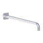 Horus Naja Contemporary Collection - Wall Arm L. 480 Mm + Square Design Flange - Matt Black 92.966-NO