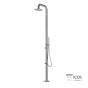 ΣΤΗΛΗ ΝΤΟΥΖ LEA ΜΕ ΜΙΚΤΗ ICOS ΕΠΙΔΑΠ.INOX LEAMIX