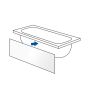 ΠΟΔΙΑ ΕΜΠΡΟΣ 180x53h SIRENE PR180/53