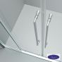 SLIDER 160 (157-160εκ) DEVON ELLI CLEAN-GLASS CHROME SL2L160C-100