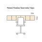 White Bricks μαλακά πλακάκια προστασίας τοίχων (54731) Ango 54731