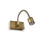 Απλίκα DYNAMO AP BRUNITO Ideal Lux 121352