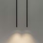Κρεμαστό Φωτιστικό LOOK LED SP1 ROUND D30 H1000 ON-OFF Μαύρο 3000K Ideal Lux 142913