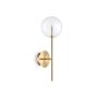 Απλίκα EQUINOXE AP1 Ορείχαλκος Ideal Lux 200149