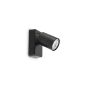 Απλίκα RUDY AP1 ROUND Μαύρο Ideal Lux 229010