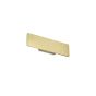 Απλίκα ZIG ZAG AP D29 SQUARE Ορείχαλκος 3000K Ideal Lux 282121