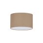 Καπέλο Φωτιστικού SET UP Καπέλο Φωτιστικού CILINDRO D30 H20 TORTORA Ideal Lux 304618