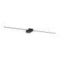 Απλίκα ESSENCE AP SQUARE D115 LUCE DIR. Μαύρο 3000K Ideal Lux 311784