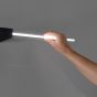 Απλίκα ESSENCE AP SQUARE D115 LUCE DIR. Μαύρο 3000K Ideal Lux 311784